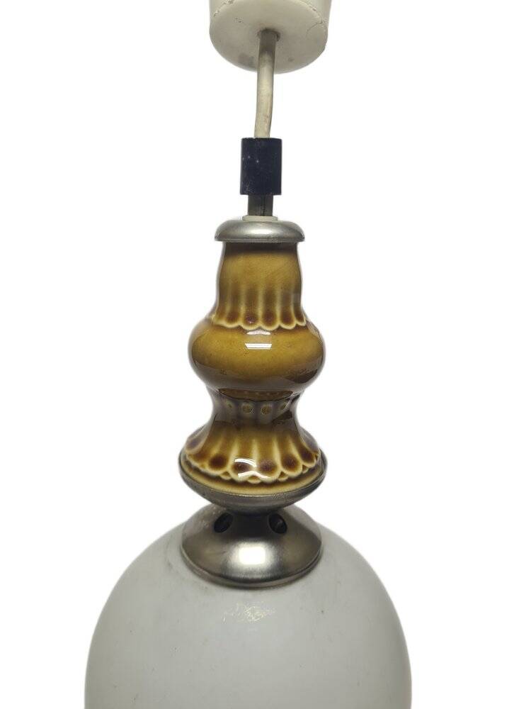 Postmodern Communist pendant lamp, Poland, 1970s