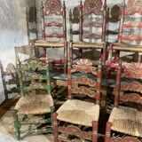 Spanish Chairs "Mallorcans" 19th century