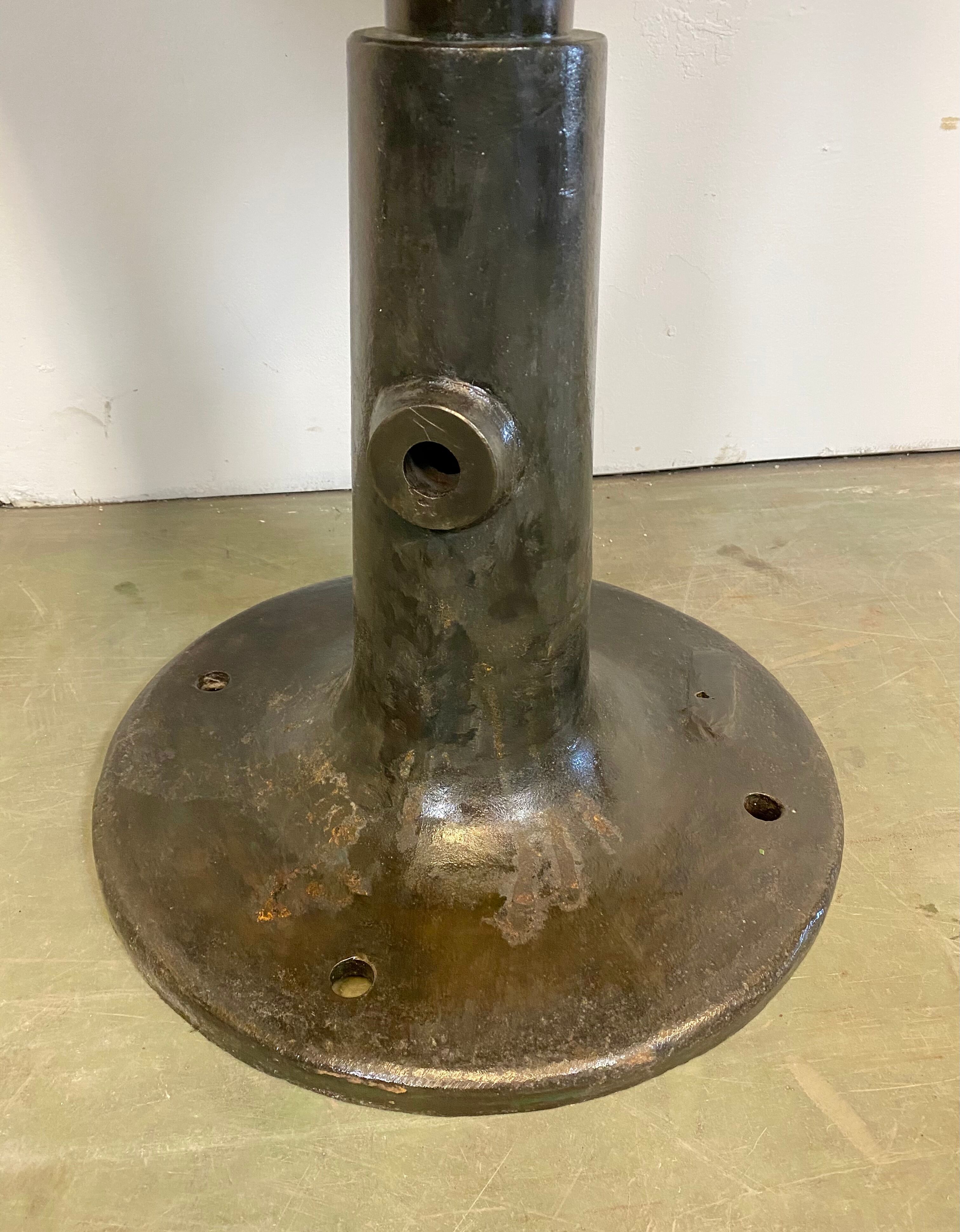 Industrial square coffee table, 1960s