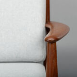 Fauteuil de Grete Jalk pour France & Son, années 1960