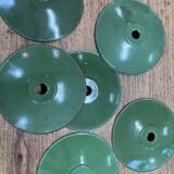 Green enamelled sheet metal suspension