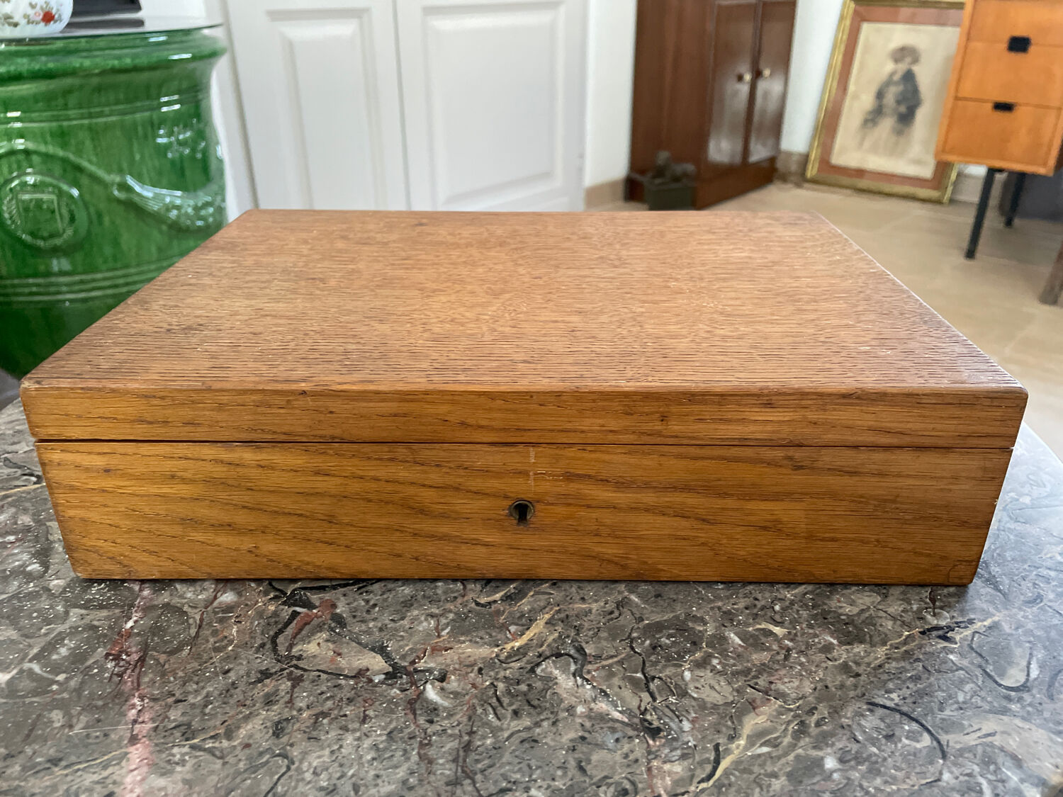 Vintage wooden box