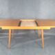 Extension Table in Ash František Jiràk by Tatra vintage Czech 1960s