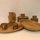 Stoneware service "Atelier d'Art" Sarreguemines France