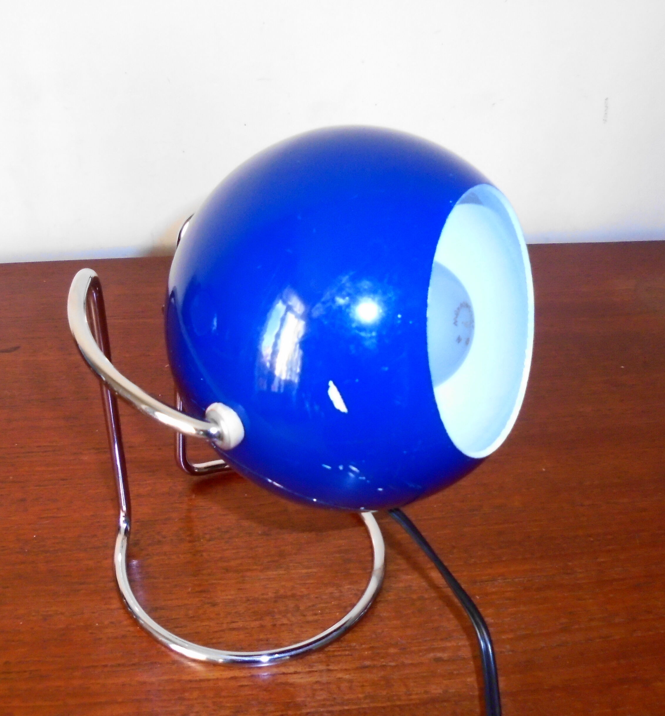 Pair of Eyeball bedside lamps from the 70s