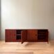 Vintage 70's sideboard with cat eyes handles
