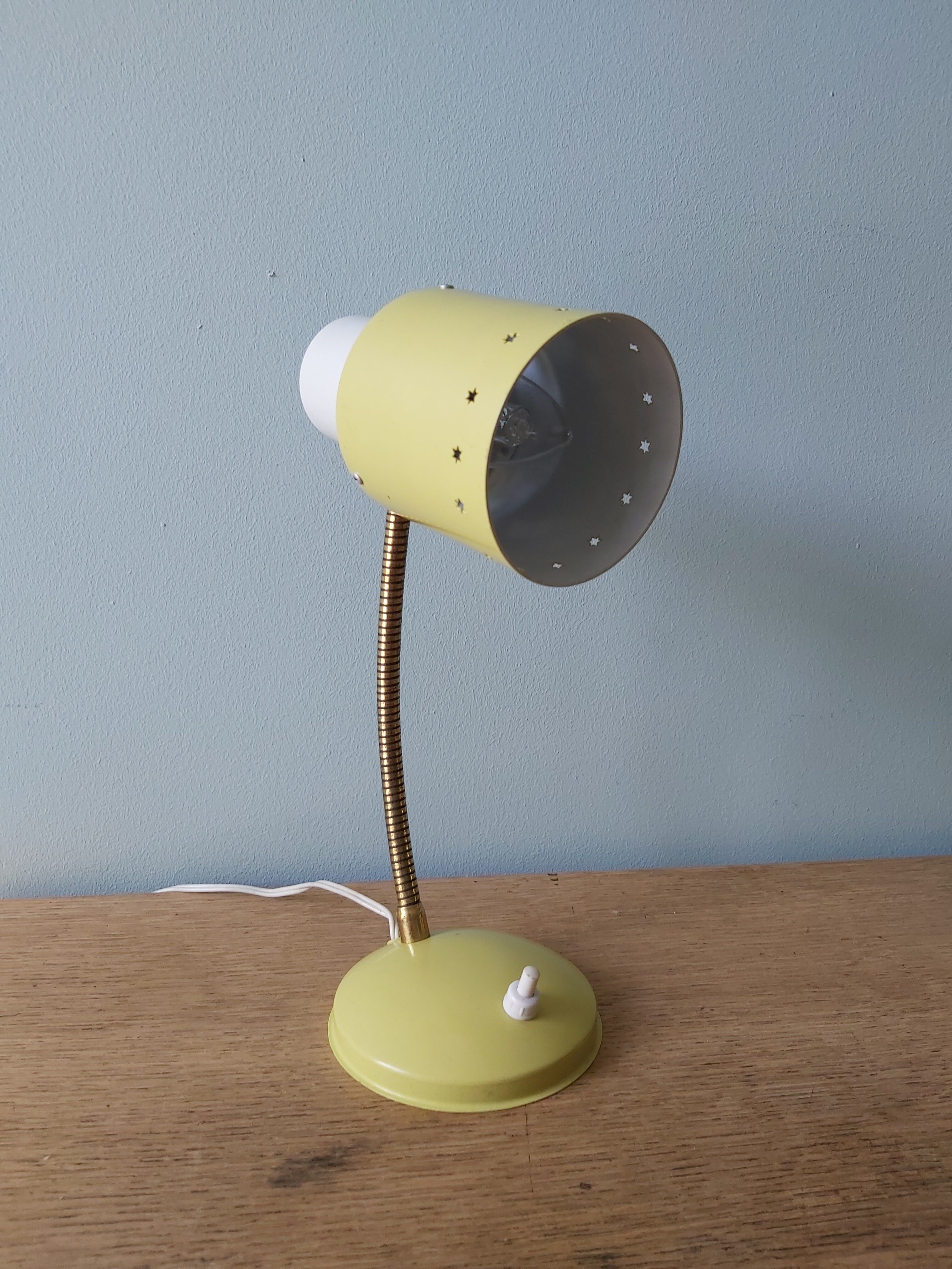 Lampe vintage, design italien, années 50