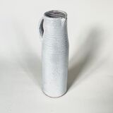 White ceramic pitcher by Norbert Pierlot, 1960, France