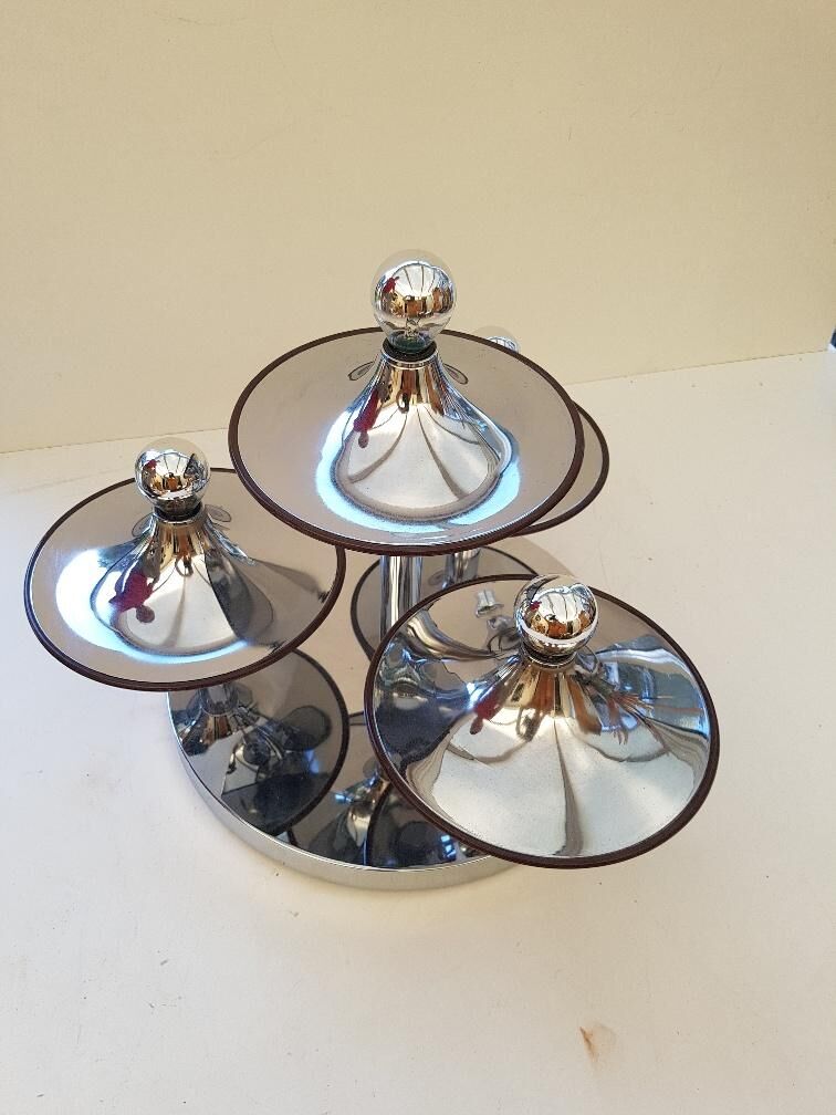 Ceiling light seventies saucer shape