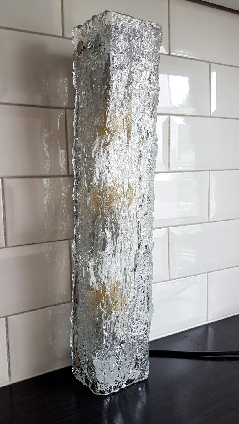 Kaiser leuchten ice glass wall lamp