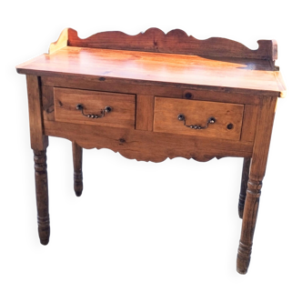 Table d'appoint de style anglais fabriquée à la main