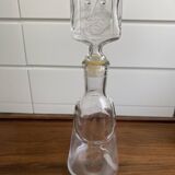 Pair of decanters by Erik Hoglund for Neiman Marcus, "People" series, Kosta Boda