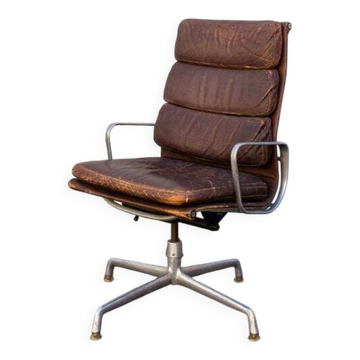 Soft Pad Chair EA 219 by Charles & Ray Eames for Herman Miller, 1963