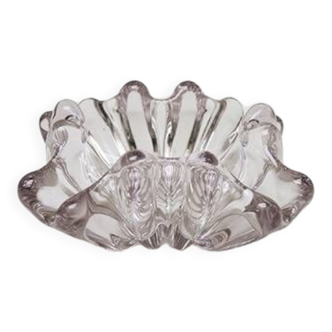 Old Manganese or Ouraline Glass Ashtray
