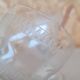 Service of 9 wine glasses in chiseled crystal
