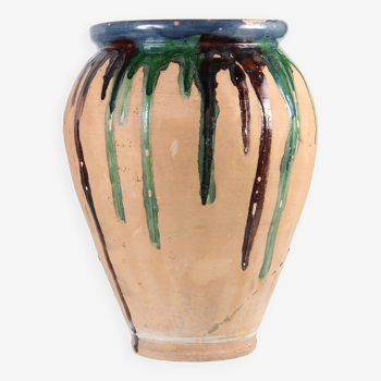 Glazed terracotta jar 19th