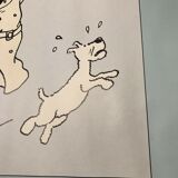 Grande affiche, Les aventures de Tintin, L'oreille Cassée