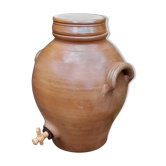 Vinaigrier en grès, poterie des Mottes (La Puisaye), fait main - 7 litres