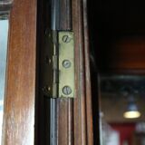 Set of 2 antique display cabinets