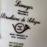 Porcelain plate of Sologne