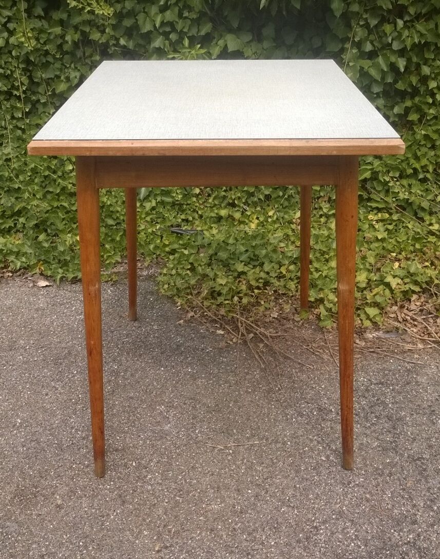 Table and chairs kitchen years 60