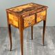 Sewing table in marquetry in the Louis XV style, 20th century