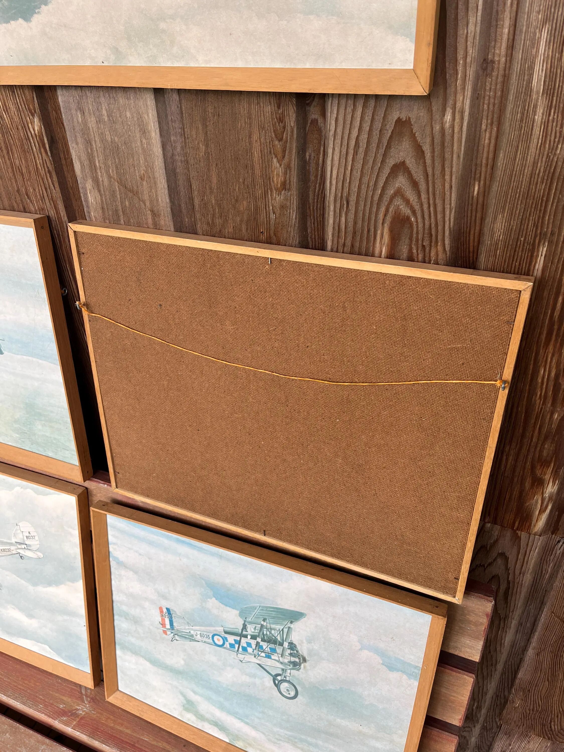 Set of 5 vintage U.S. MILITARY aircraft posters