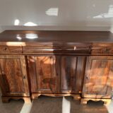 Old solid wood buffet