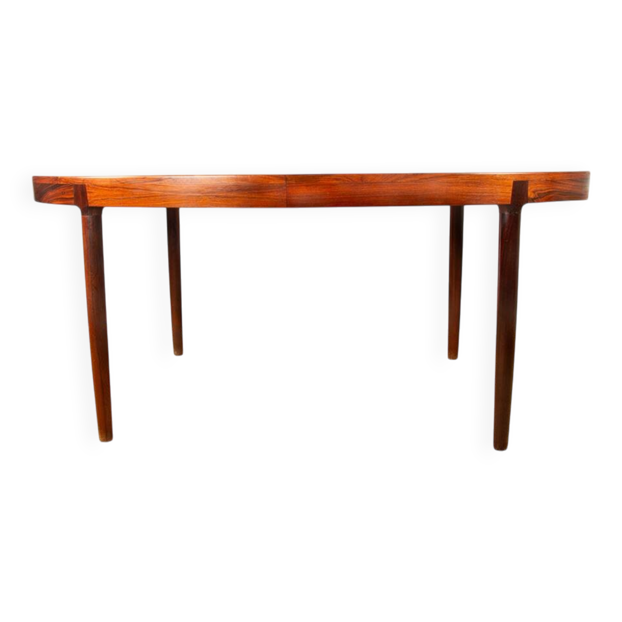 Table de repas, ovale, extensible, Danoise, Palissandre, Harry Ostergaard.