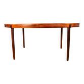 Dining table, oval, extendable, Danish, rosewood, Harry Ostergaard.