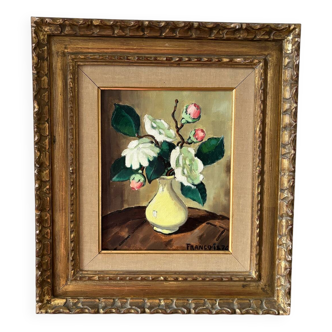 Bouquet of flowers signed