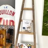 Old vintage wooden ladder