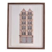 Lithographie "Atelier du Patrimoine" – Catherine d'Ortoli