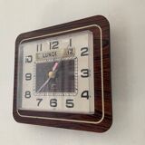Vintage clock Japy in Formica 70s