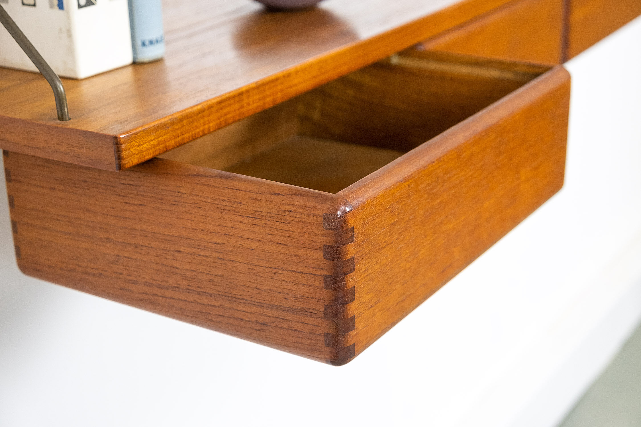 Wall Shelf with drawers by Sven Ellekaer for Albert Hansen, 1950s