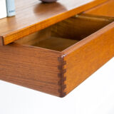 Wall Shelf with drawers by Sven Ellekaer for Albert Hansen, 1950s