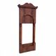 Mahogany mirror from the late 19th century, Northern Europe.
