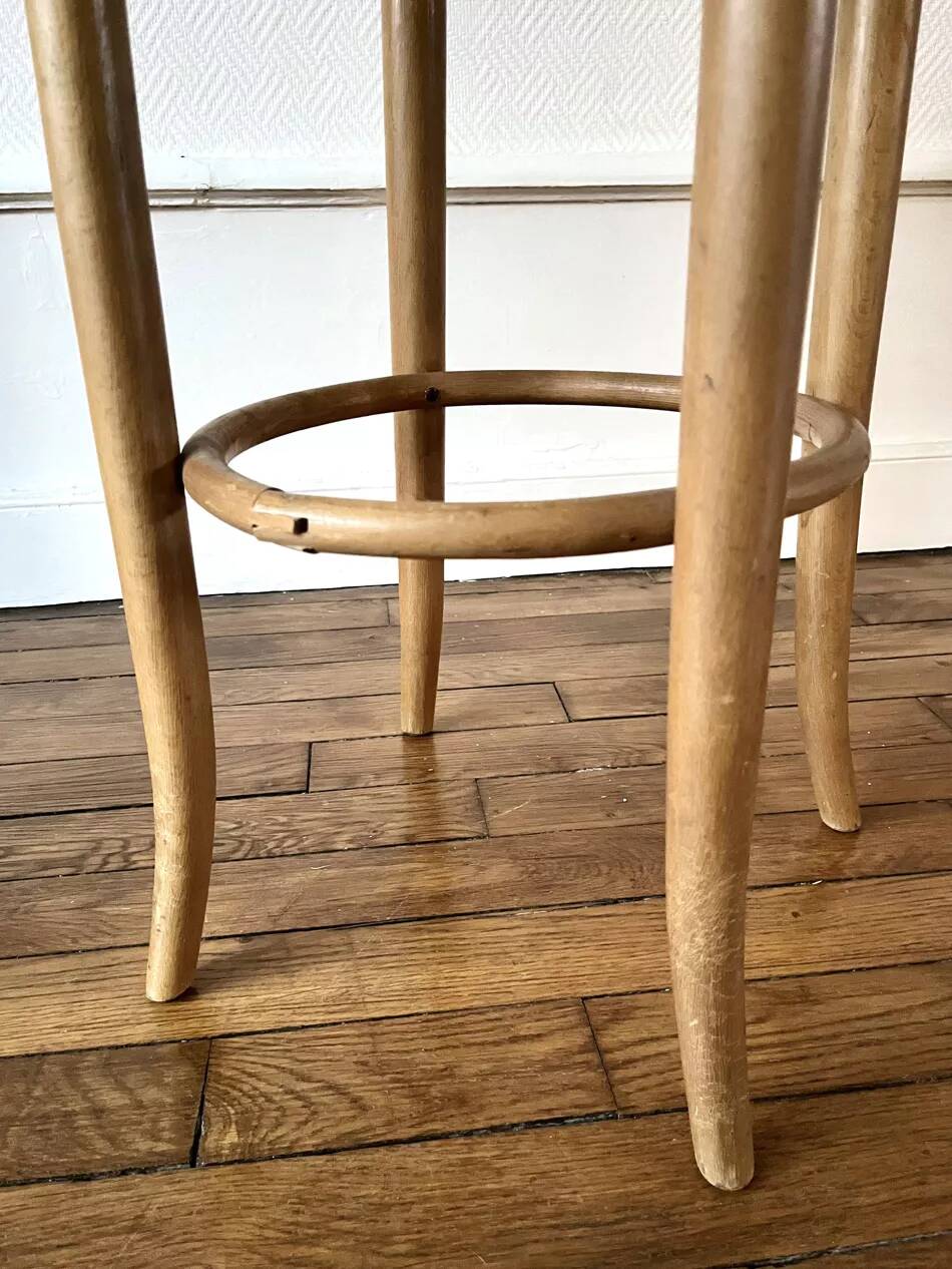 Tabouret rond vintage