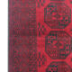 Tapis traditionnel Ziegler rouge tissé à la main - 105x190cm