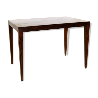 Table d'appoint en palissandre Severin Hansen pour Haslev Danemark, 1960