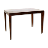 Side table in rosewood by Severin Hansen for Haslev, Denmark, 1960.