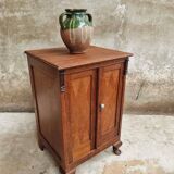 Antique small cabinet sideboard oak