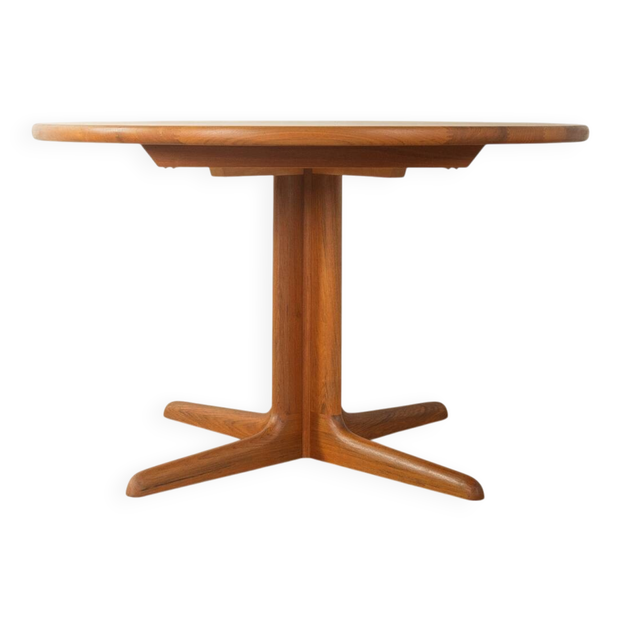 Elegant extendable dining table by CJ Rosengaarden, Denmark, 1960s, teak look