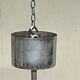 Hexagonal glass Cascade chandelier attributed to Av Mazzega, 1970s.