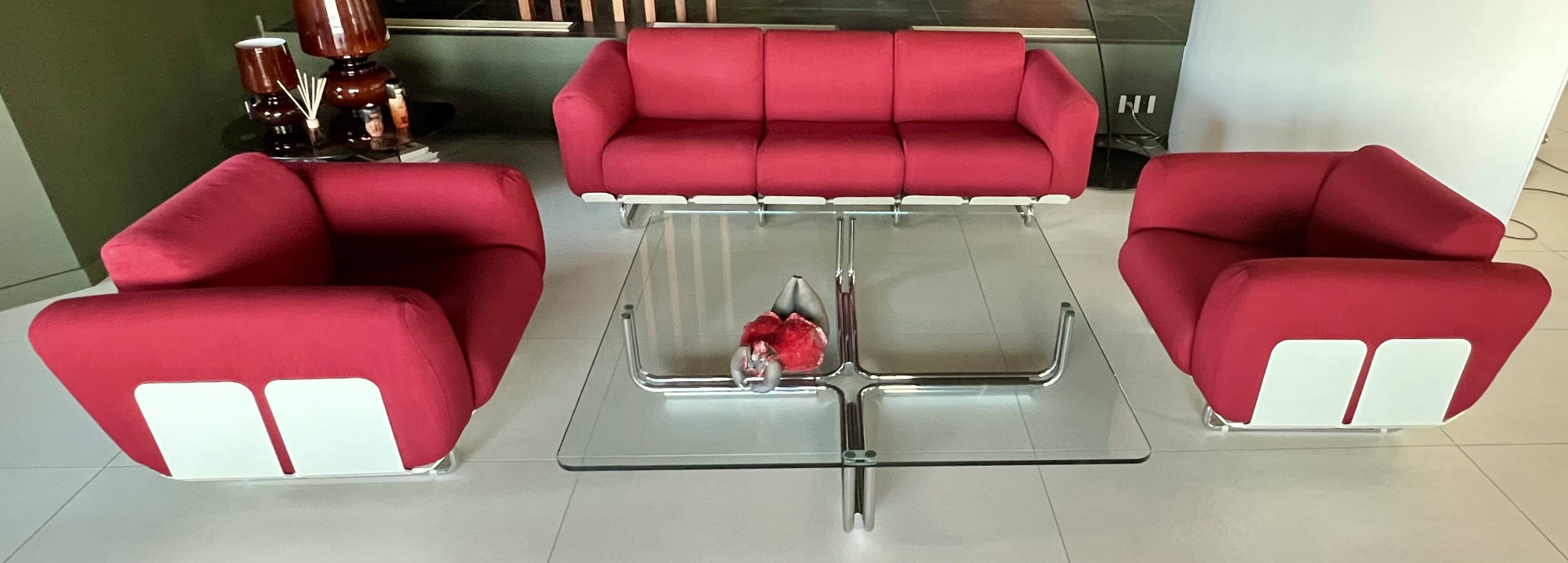 Senzafine Armchairs by Eleonore Peduzzi Riva for Zanotta, Italy 1969