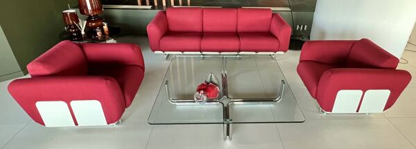 Fauteuils Senzafine Par Eleonore Peduzzi Riva pour Zanotta, Italie 1969