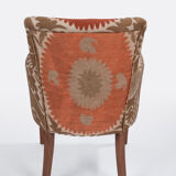 Suzani chair traditional bergere