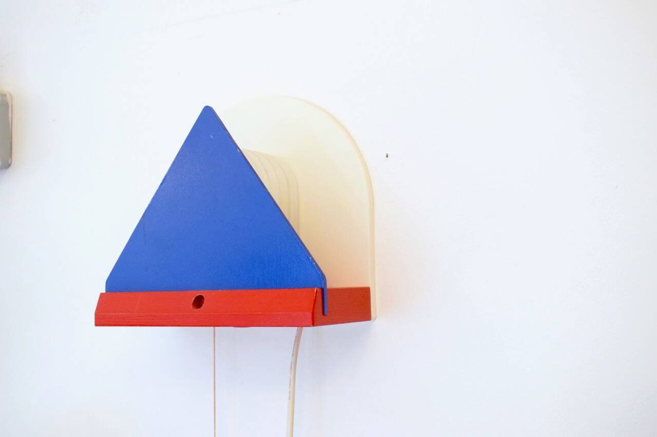 IKEA wall lamp in the style of Ettore SOTTSASS