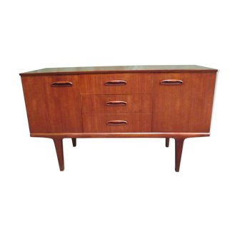 Vintage teak line sideboard
