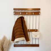 Porte-manteau mural design scandinave - années 1960/70